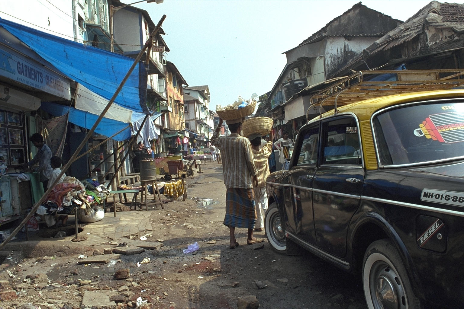 Straatbeeld Mumbai