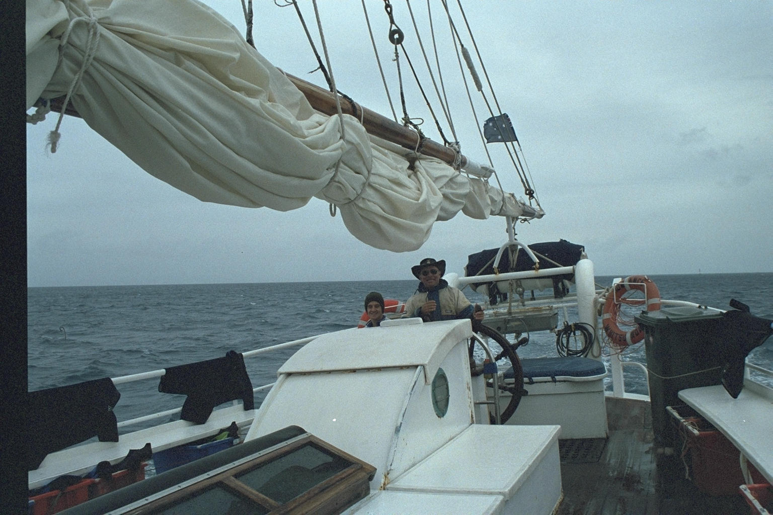 Romance zeilboot onderweg naar de Whitsunday eilanden