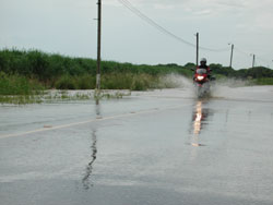 Mirjam doet aan waterballet