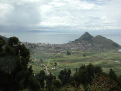 Copacabana aan het Titicaca meer