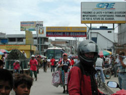 Welkom in Ecuador, maar zonder motoren