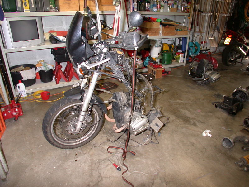 Motorcycle rebuild