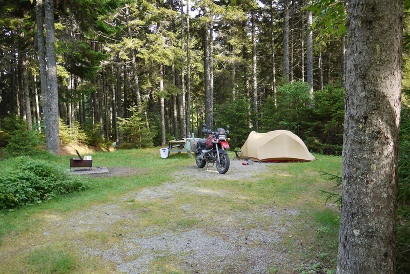 Kamperen in Fundy National Park