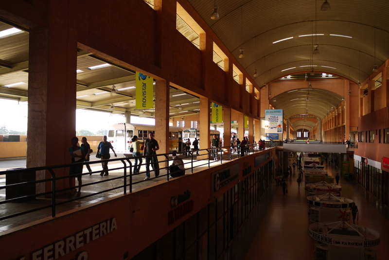 Albrook busterminal in Panamá