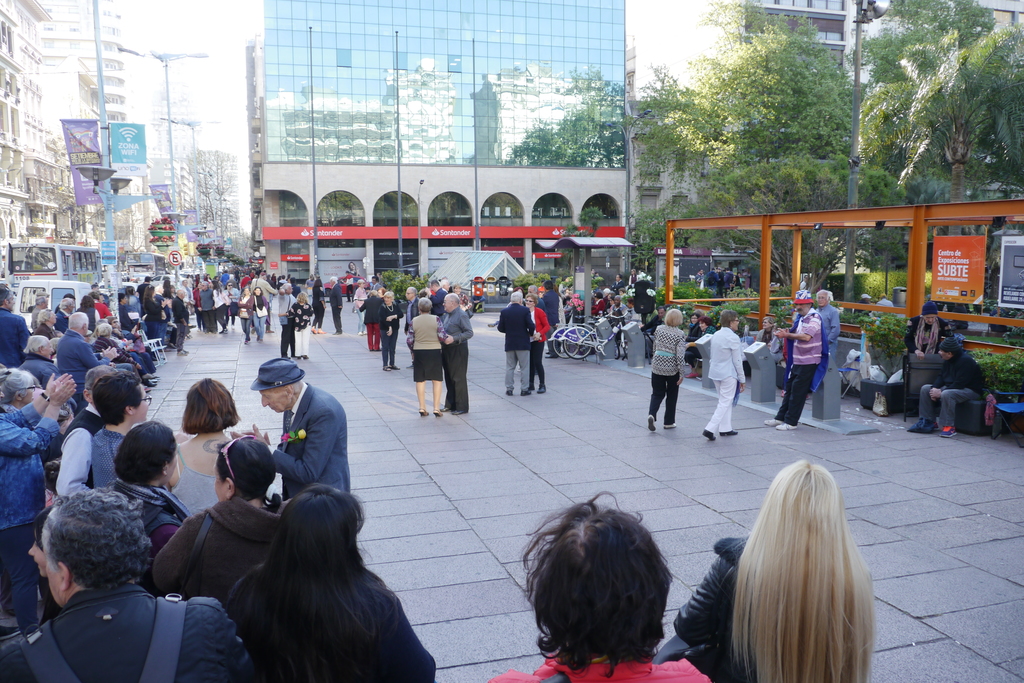 Dancing the Tango in Montevideo