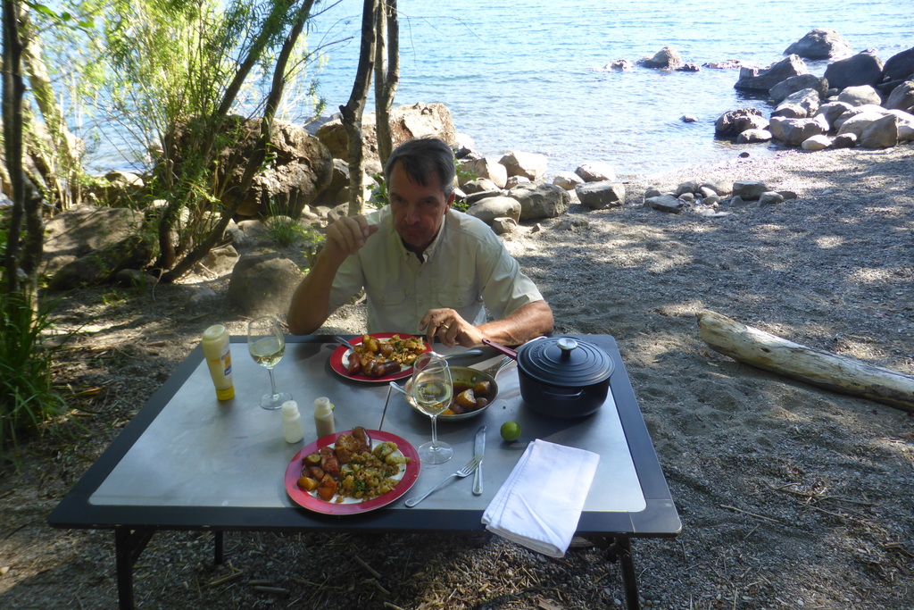 Eten aan het meer