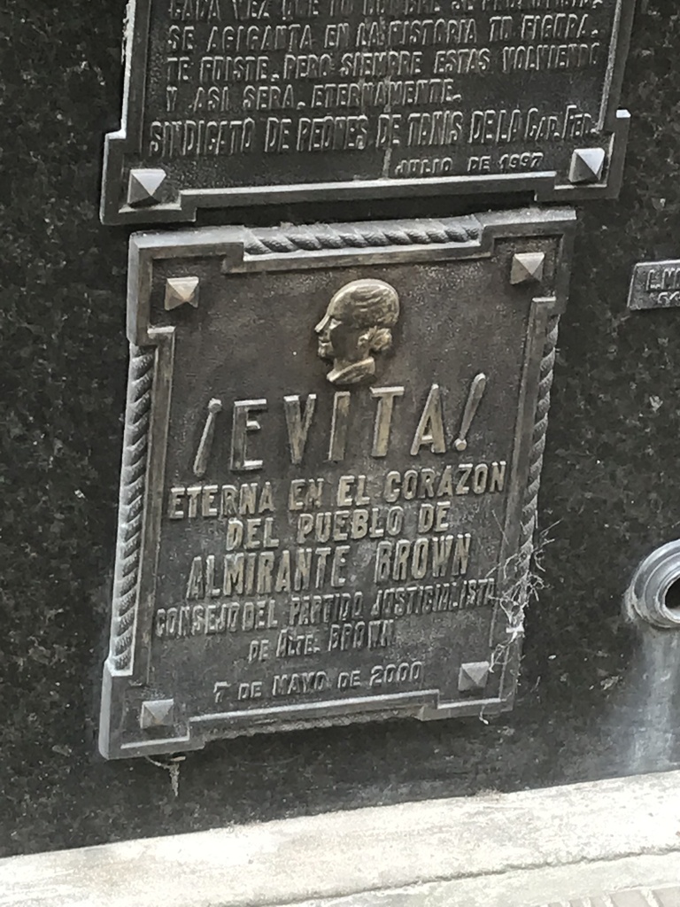 Tomb of Evita Peron