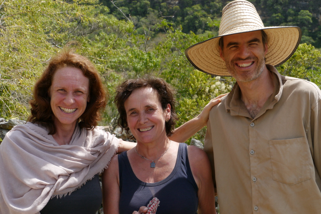 Julia, Isabelle en Joep