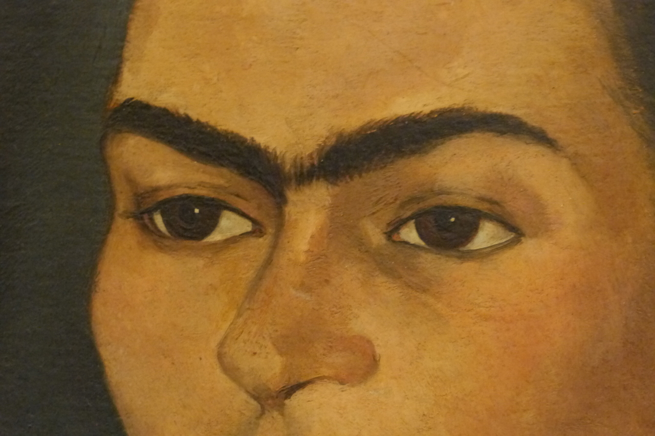 The eyes of Frida Kahlo