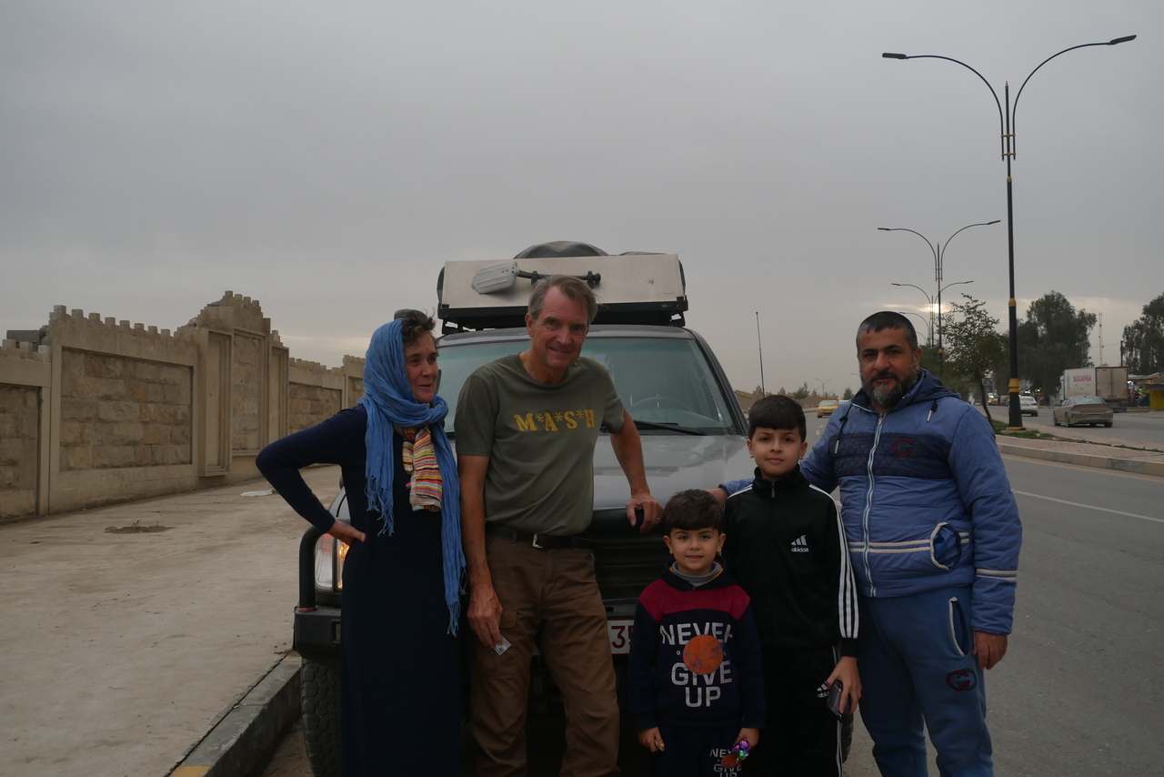 Father and two of the four sons